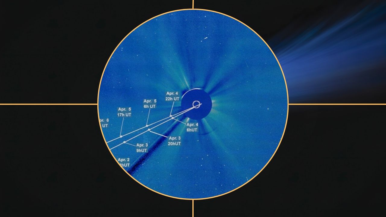 'Easter comet' could be visible in daytime skies this April — if it survives a fiery dive past the sun