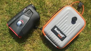 Photo of the bushnell tour v5 shift and its case