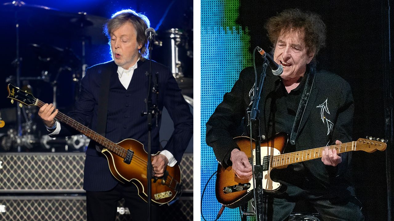 “I've been to a couple of Bob's shows and I couldn't tell what the song was that he was doing. Now, that's a bit much”: Paul McCartney gently suggests that Bob Dylan could give a little more thought to the needs of his audience when he performs live