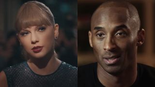 Taylor Swift in Delicate music video and Kobe Bryant in The Redeem Team.