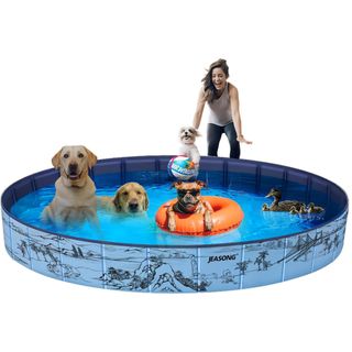 Jeasong Folding Portable Dog Bathtub