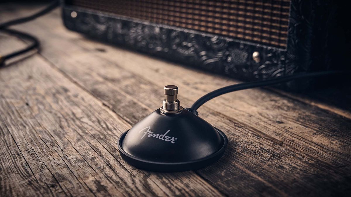 Fender Blues Junior IV 30th Anniversary: the classic combo is refinished with a touch of cowboy western flair, and is here photographed against some weathered floorboards in close-up