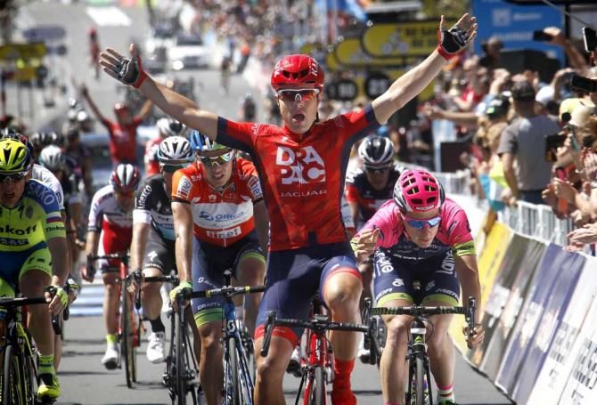 Wouter Wippert (Drapac) wins big at the Tour Down Under