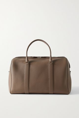 Iowa Textured-Leather Weekend Bag