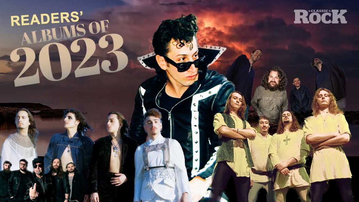 A montage of bands responsible for some of 2023&#039;s best albums