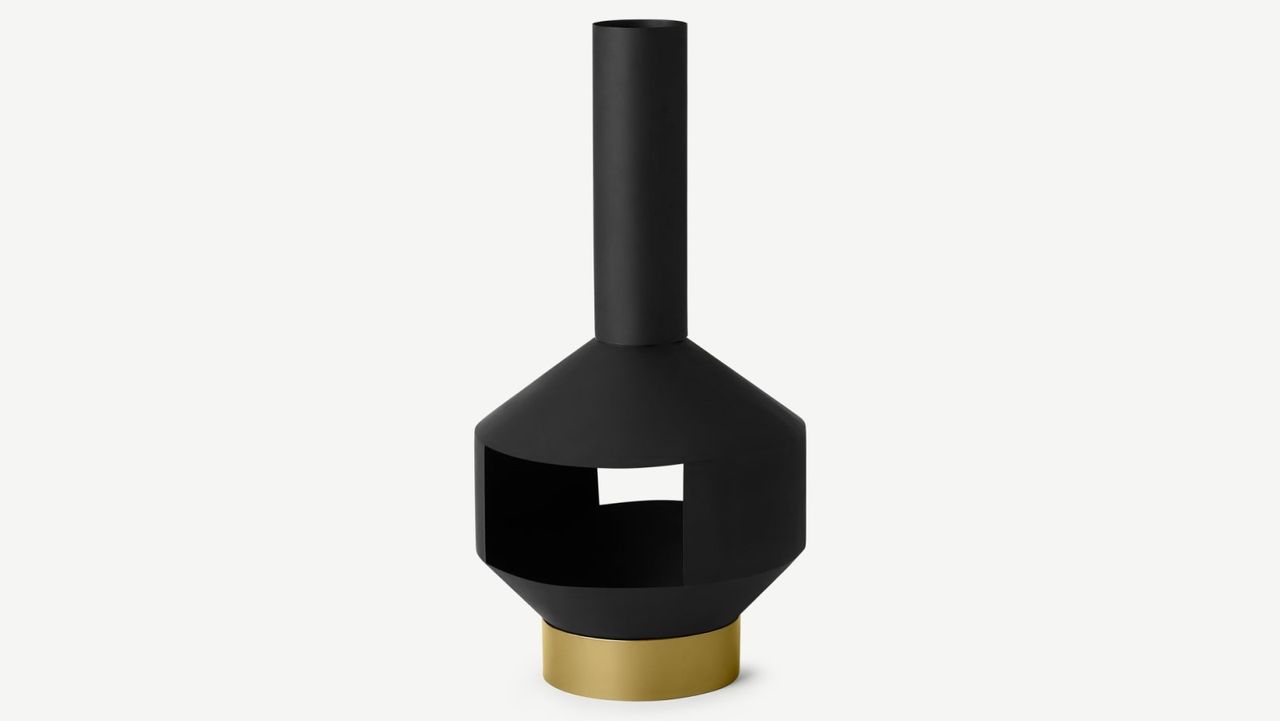 Abura Metal chimenea