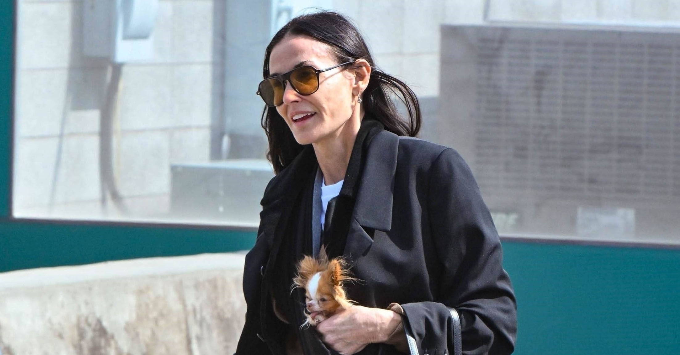 Demi More Just Wore the New It Fall Flat Shoe Trend