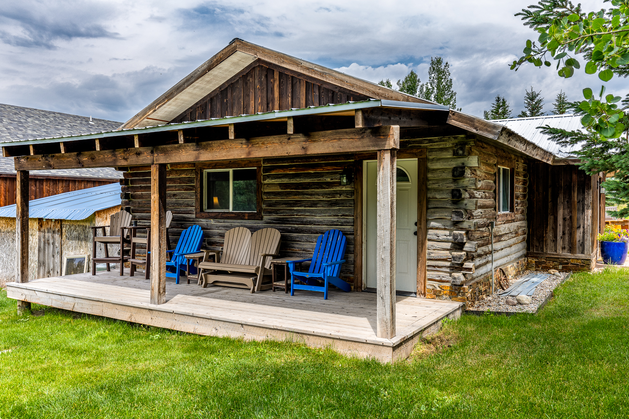 A home for sale in Wyoming.