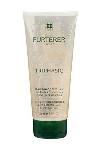 TRIPHASIC Strengthening Shampoo, Thinning Hair, Scalp Microcirculation