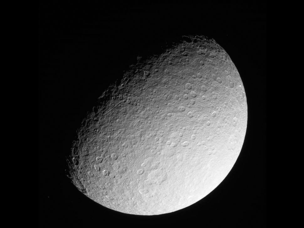 Rhea: Saturn's Dirty Snowball Moon | Space