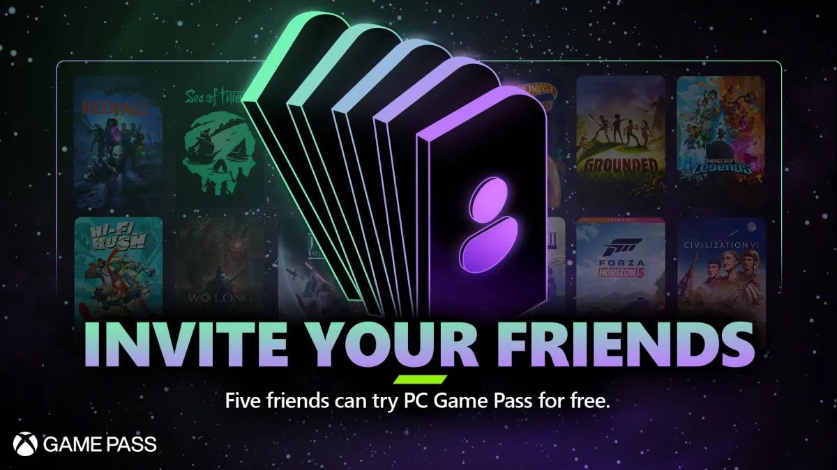 Xbox PC Game Pass referral program hero image