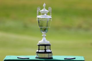 The amateur championship trophy