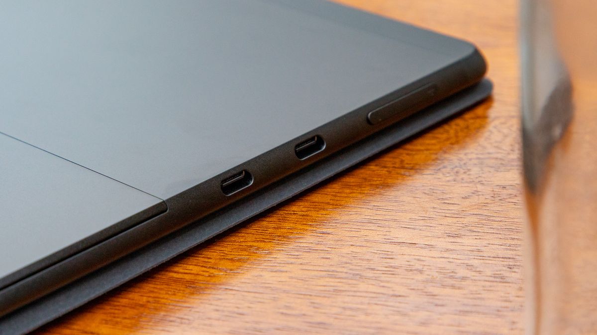The Surface Pro X has gained not one, but two USB-C ports.