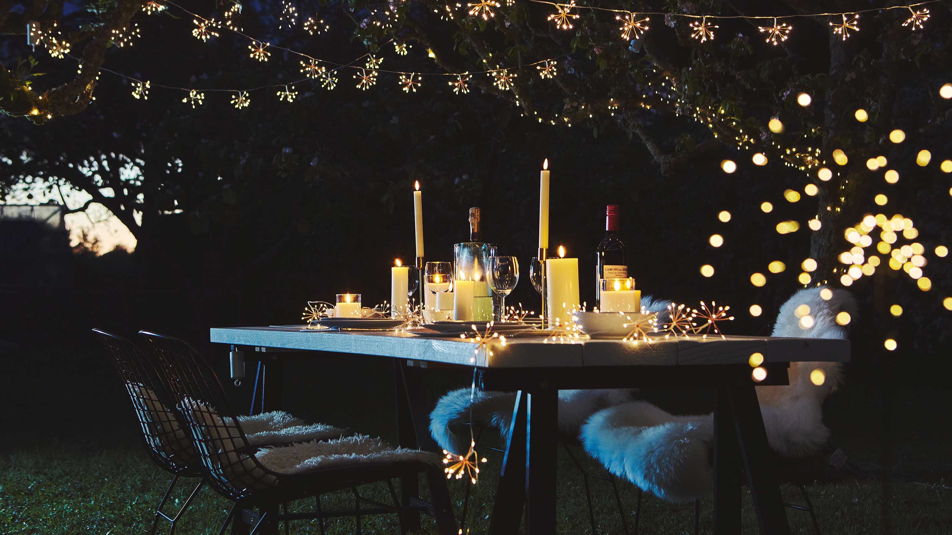 Backyard party lighting ideas: enchanting looks to dazzle your guests | Gardeningetc