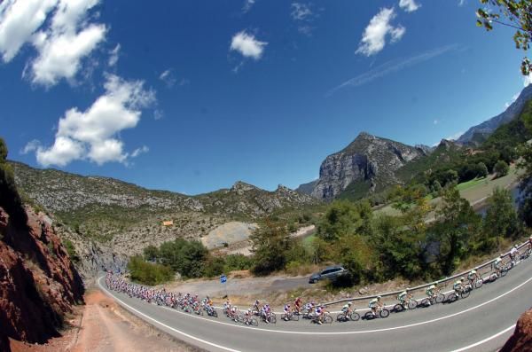 Blue skies in Spain