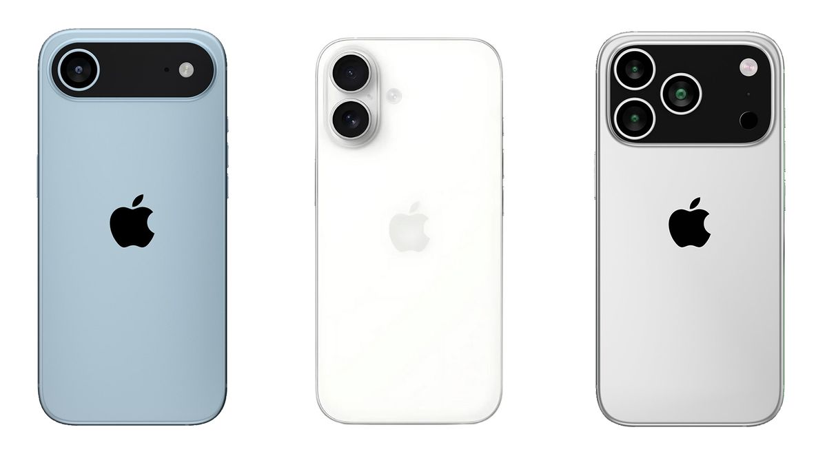 iPhone 17 renders