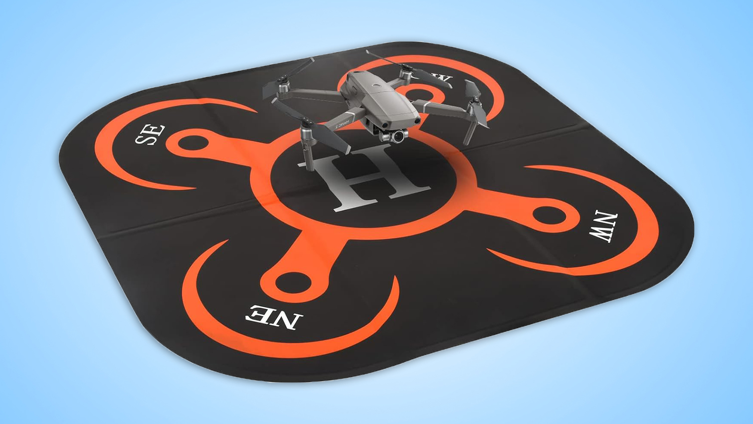A 20-inch drone landing pad