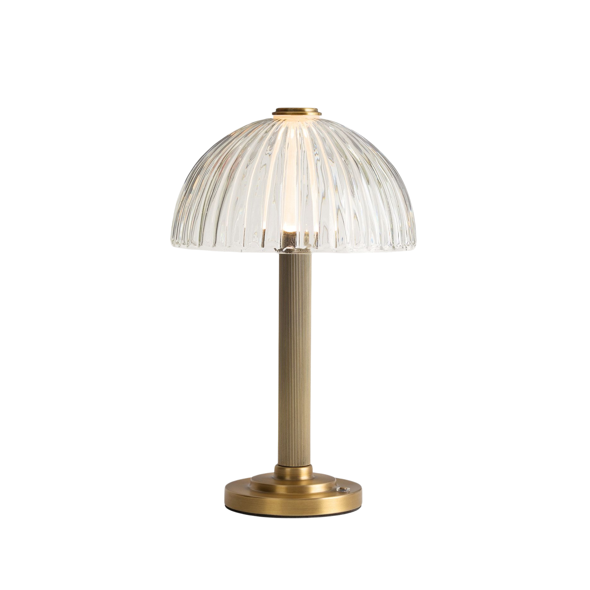 a small portable lamp