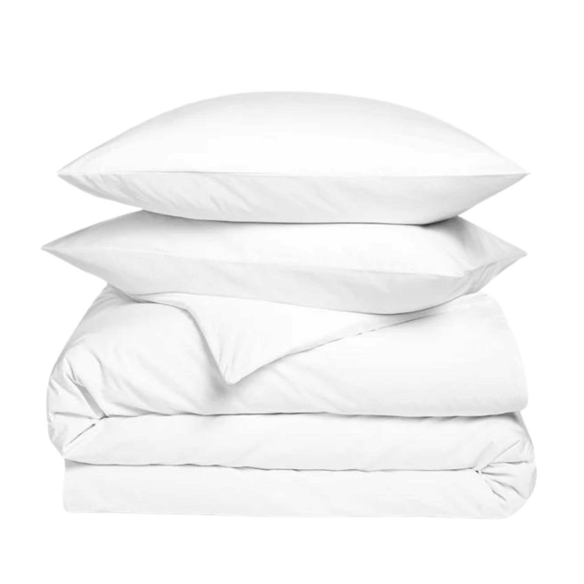 organic duvet set brooklinen in white