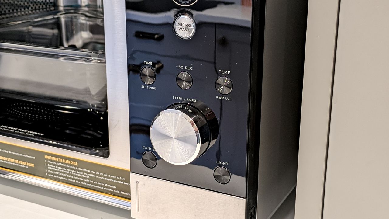 Ninja Crispi Microwave controls