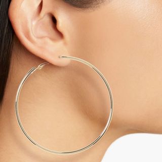 Large gold hoop earrings from Nordstrom