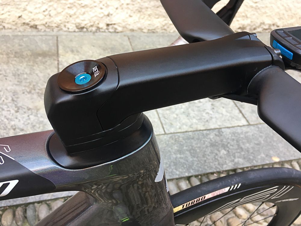 Sagan uses a 145mm stem