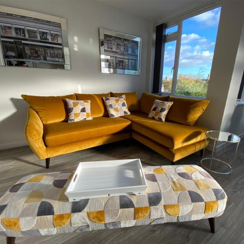Living room in Meadow House