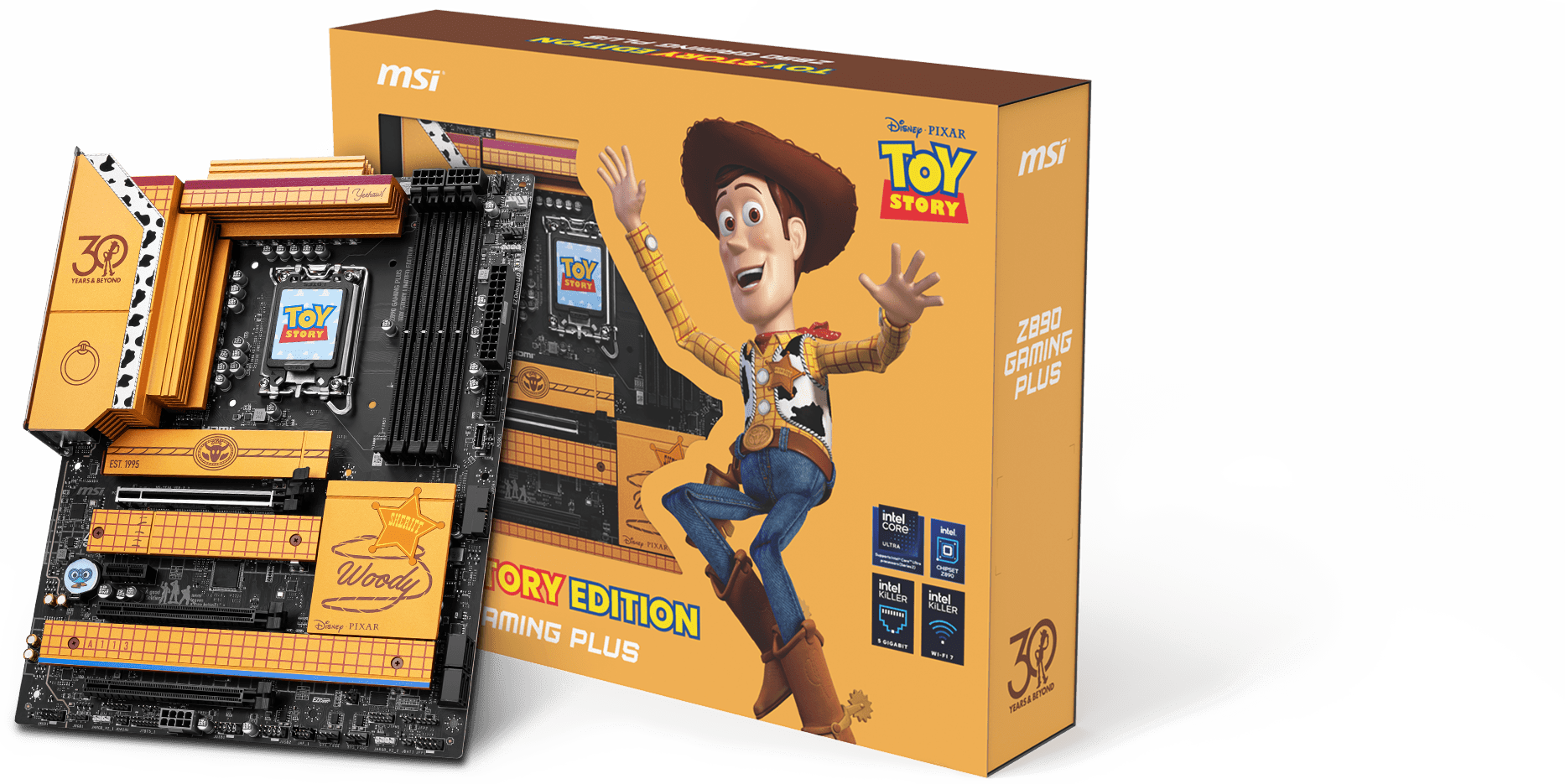 Toy Story MSI collab PC components