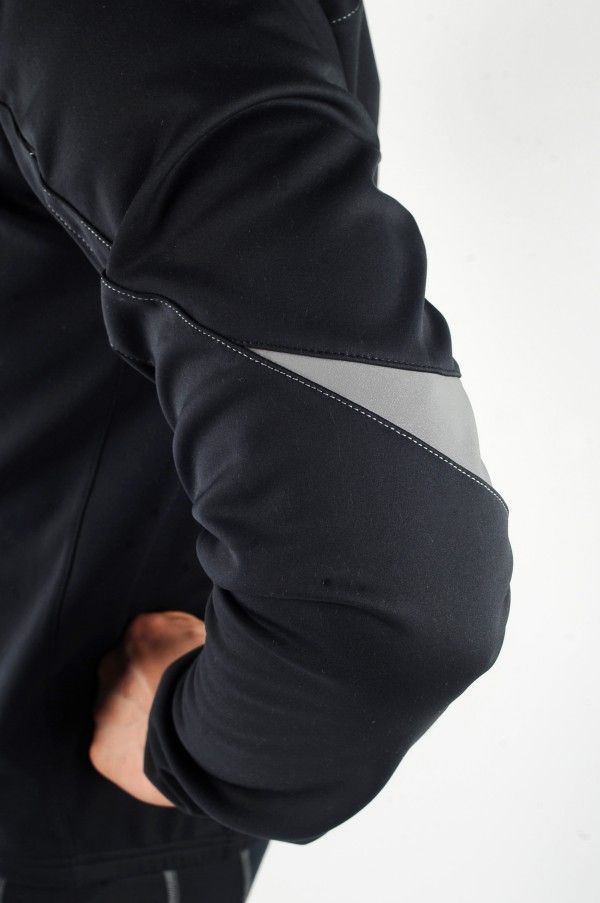 Generous helpings of reflective materials aid nighttime visibility.