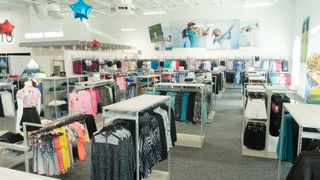 Women's collection at a PGA TOUR Superstore