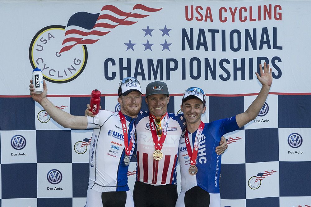 Todays top three for the men