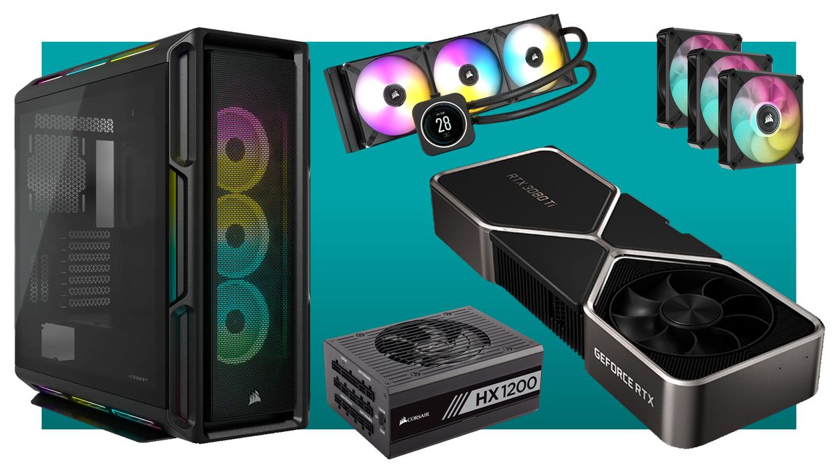 Holy RGB, this RTX 3080 Ti Founder's Edition PC building kit is 