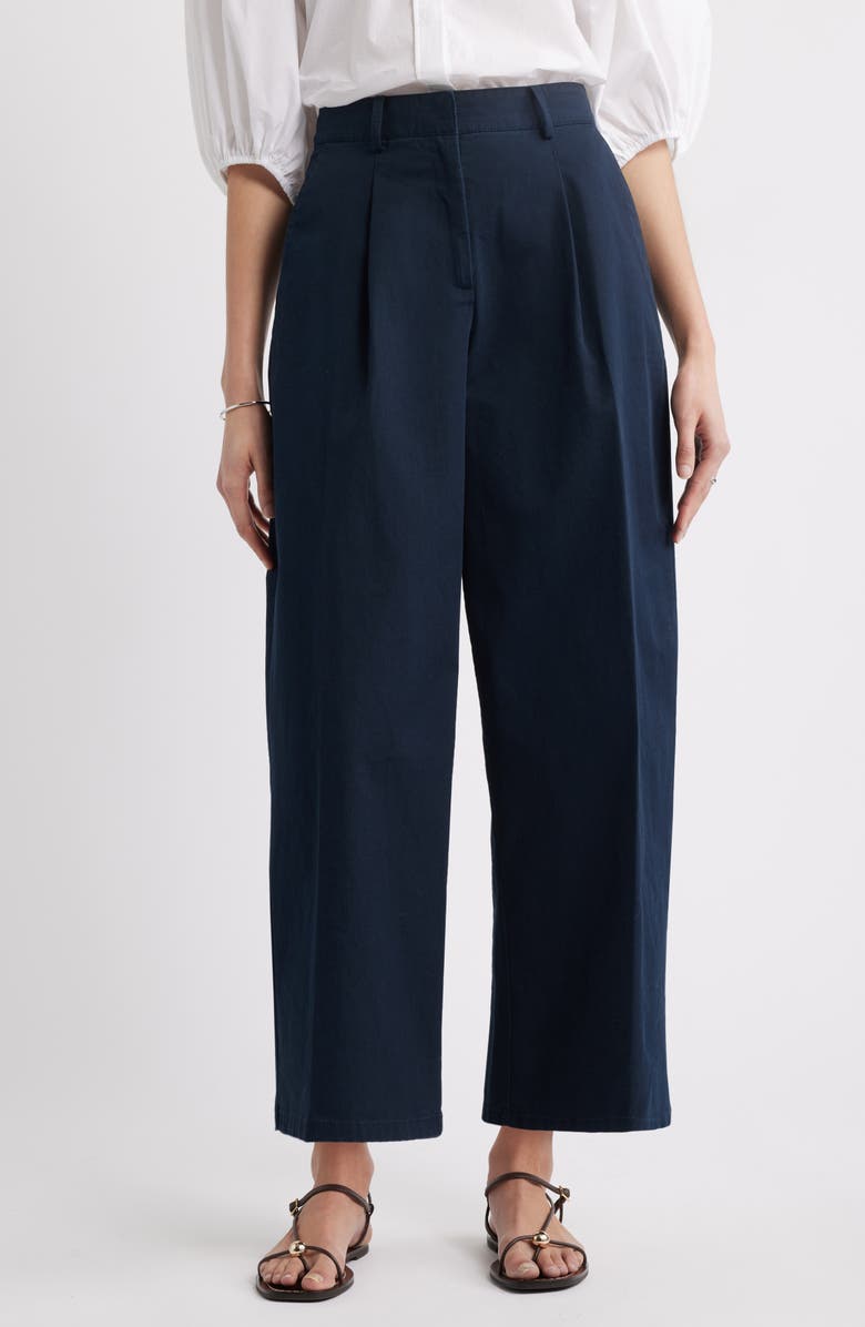 Pleat Front Chinos