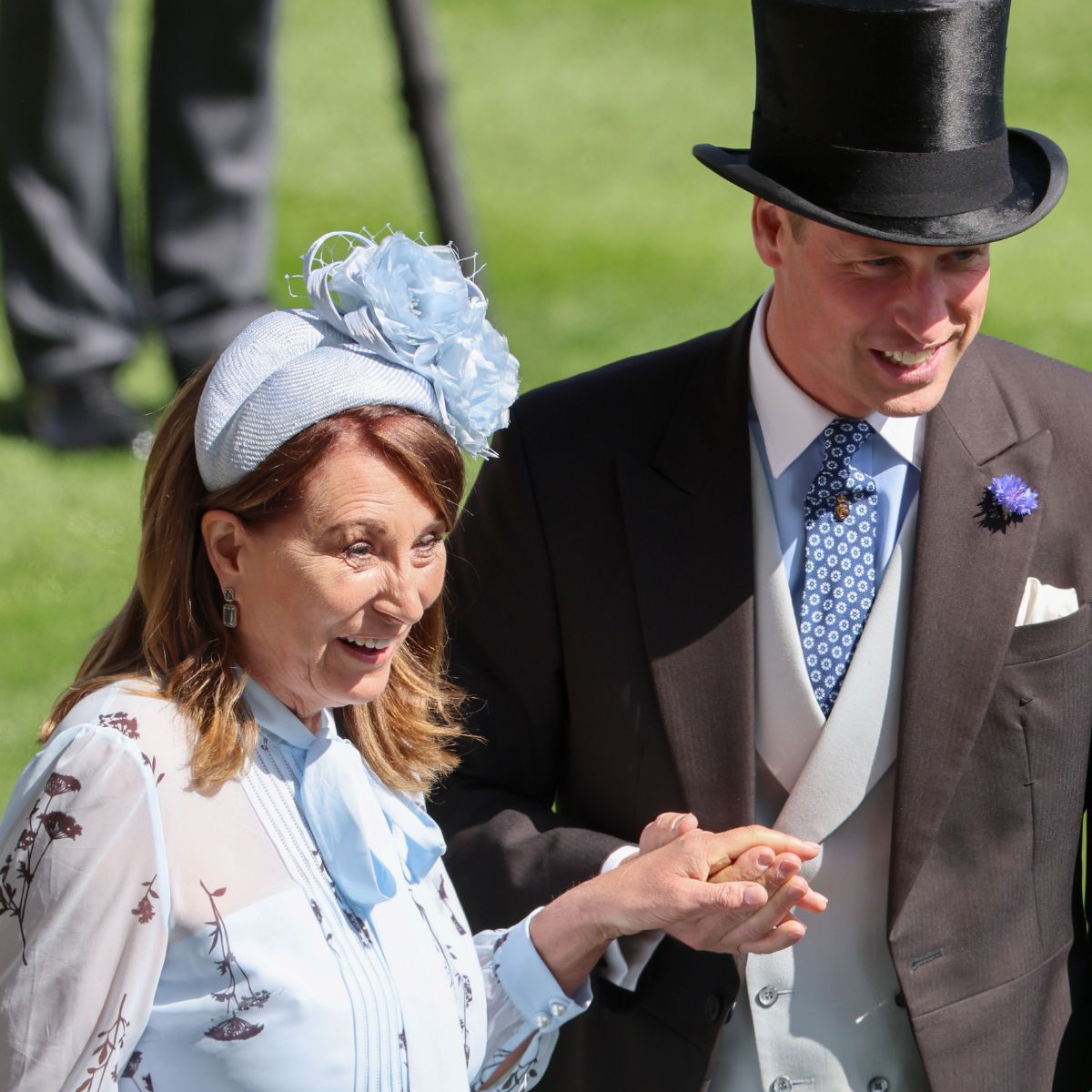Prince William and Carole Middleton attend Royal Ascot in 2024