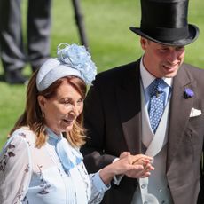 Prince William and Carole Middleton attend Royal Ascot in 2024