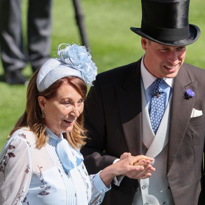 Prince William and Carole Middleton attend Royal Ascot in 2024