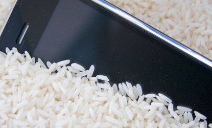 iPhone rice