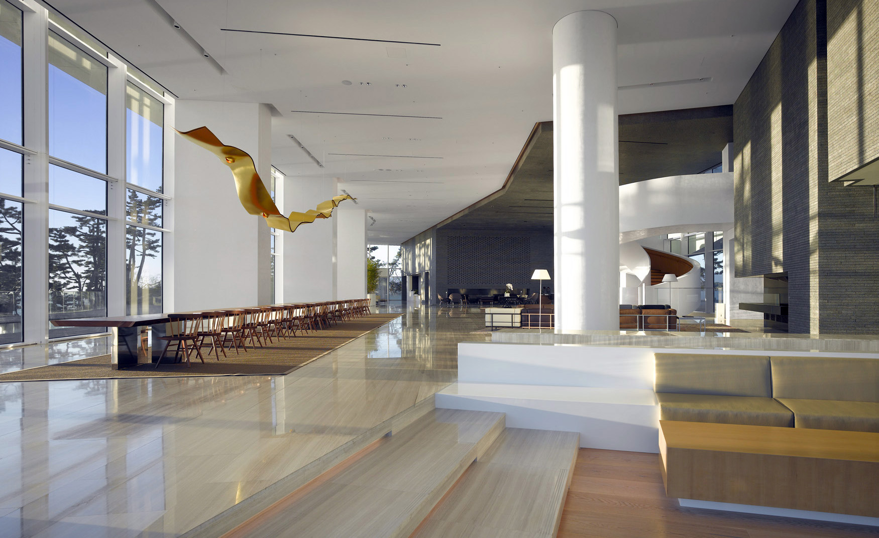 Interior view of the Seamarq Hotel