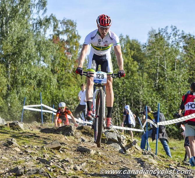 Australia's Cameron Ivory sitting in 2nd on Lap 2