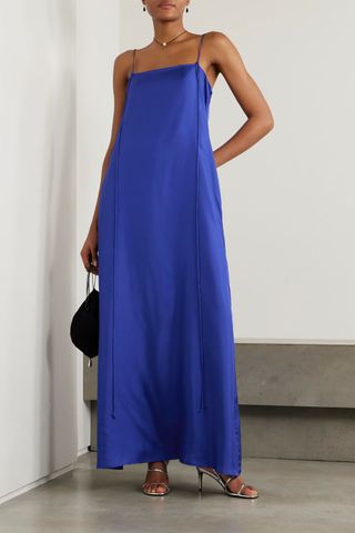 rohe blue Silk Gown