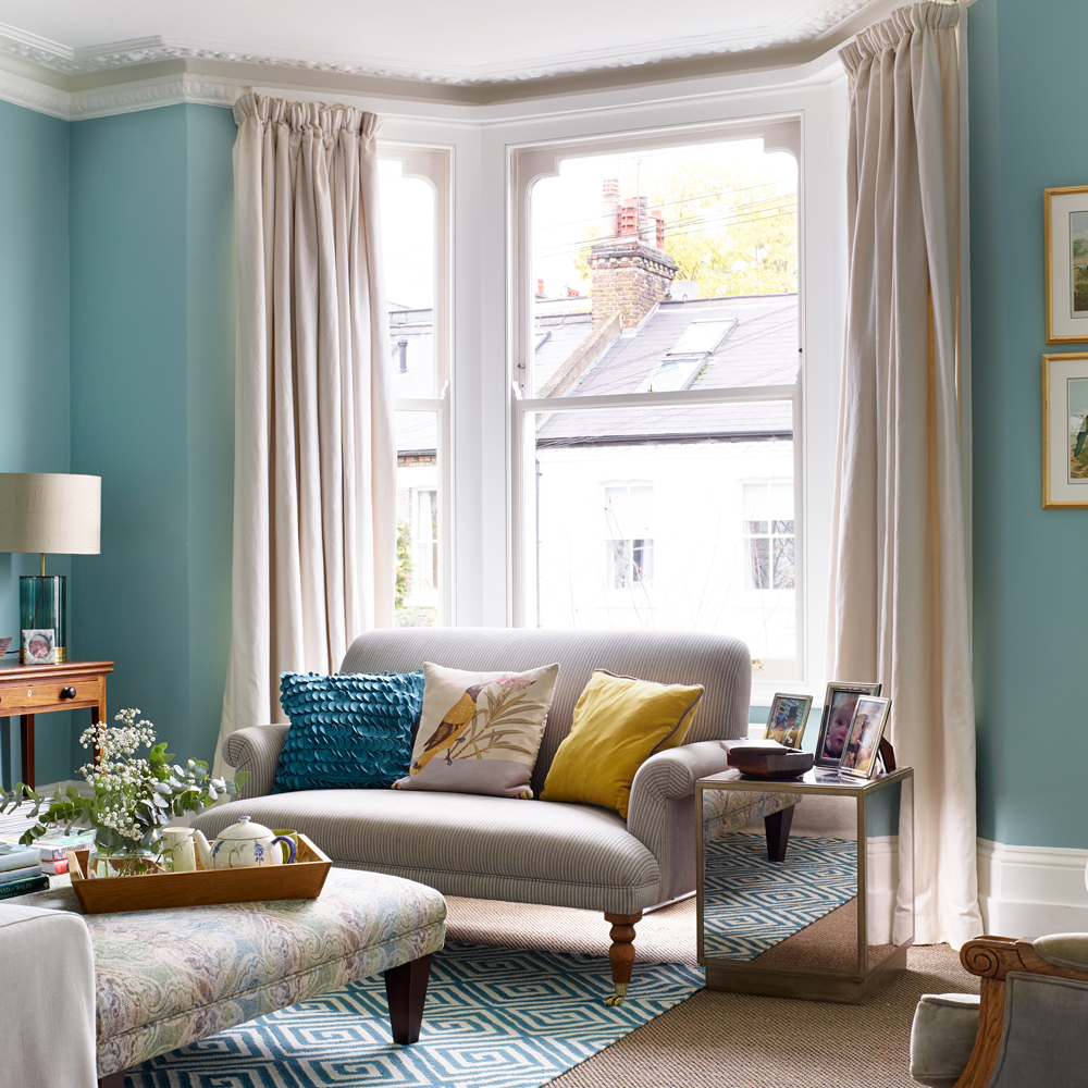 bay window ideas: ways to dress bays with blinds, curtains and