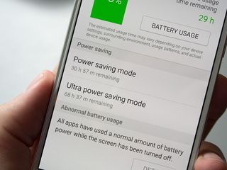 Galaxy S6 power saving modes