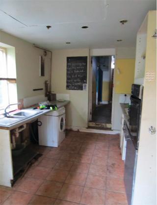 before shot of kitchen