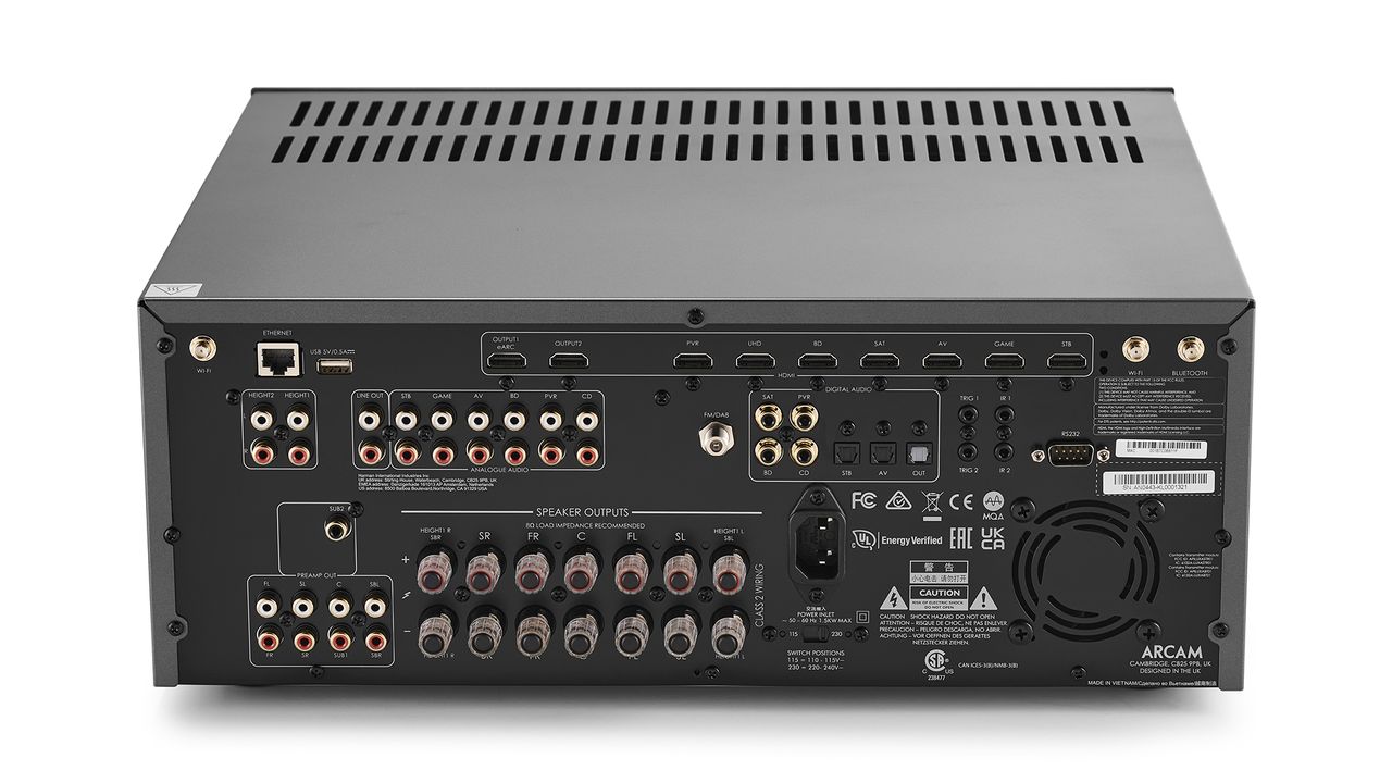 AV receiver: Arcam AVR5 Home Cinema Amplifier