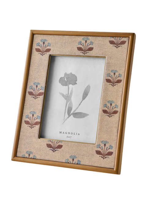 Lulu Block Print Frame - 5"x7"