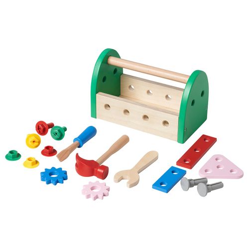 Blomfluga 13-Piece Toy Tool Set