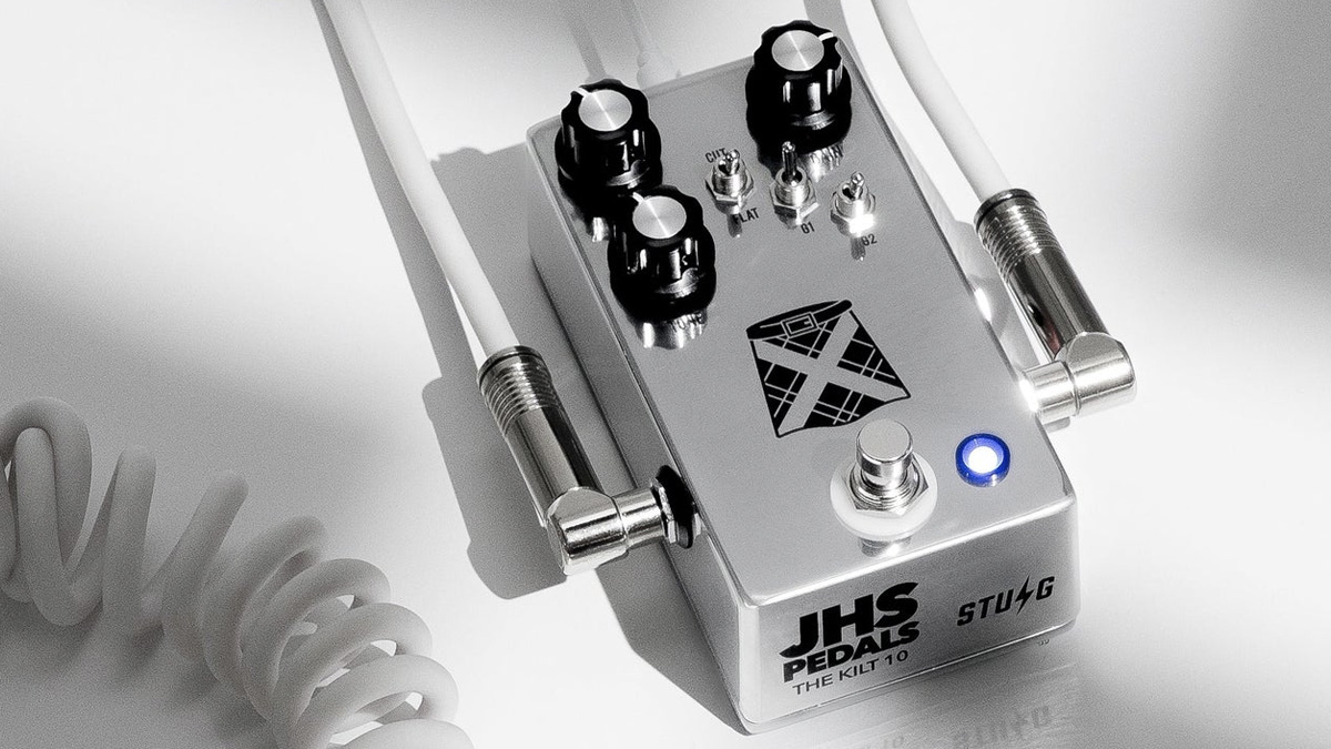 JHS Kilt 10 Special Edition: the silver overdrive pedal is a best-seller for the Kansas-based pedal company and has just been reissued with user-requested mods.