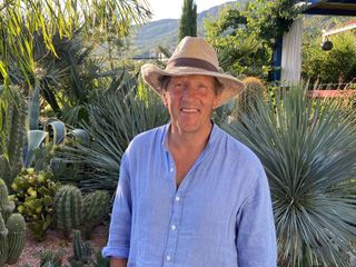 Programme Name Monty Dons Adriatic Gardens ep2 Croatia No 2 Picture Shows in the private garden of Ante Karanui Croatia Monty Don C AHA Productions Photographer Mike Robinson