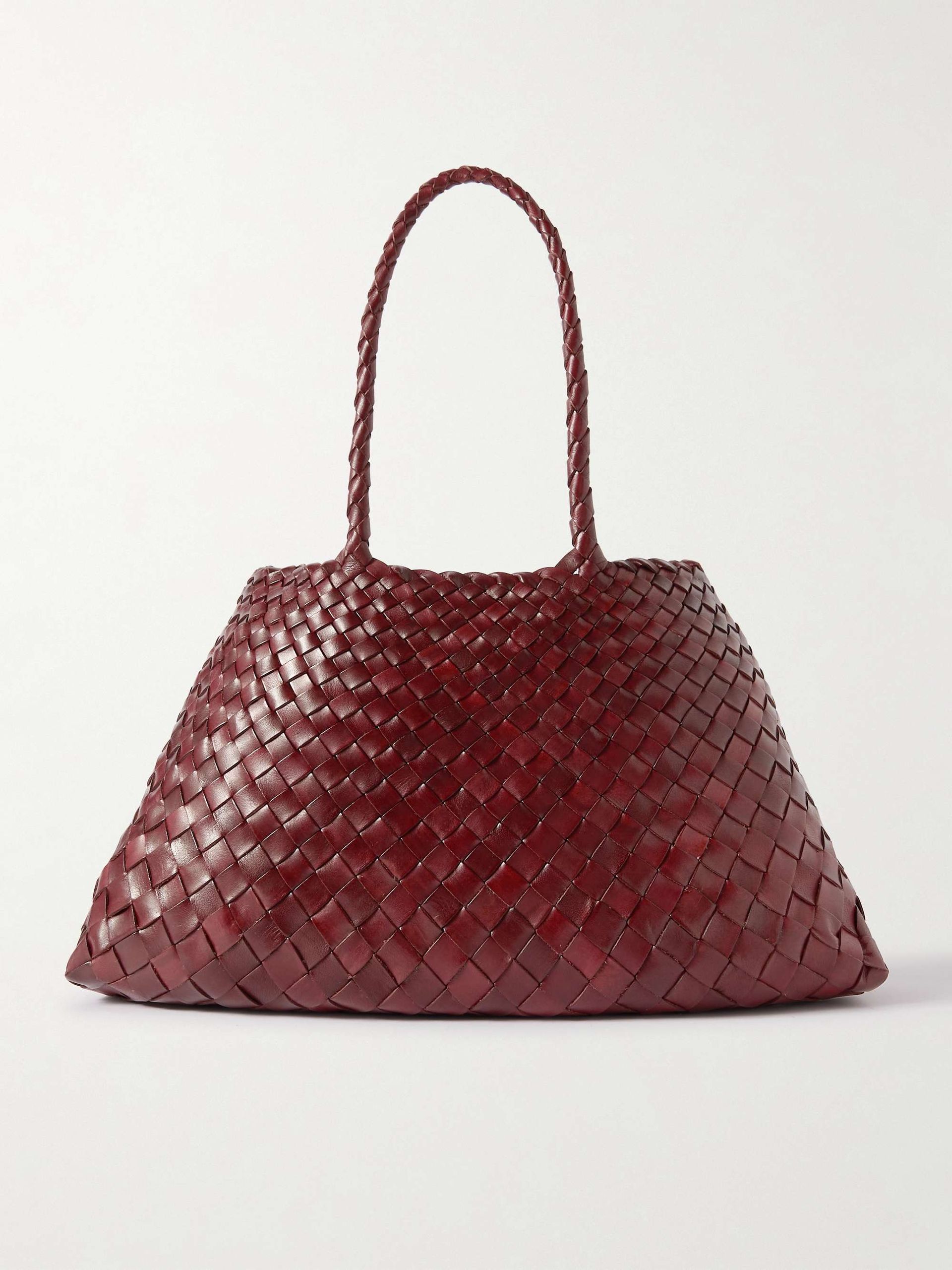 Santa Croce Woven Leather Tote Bag