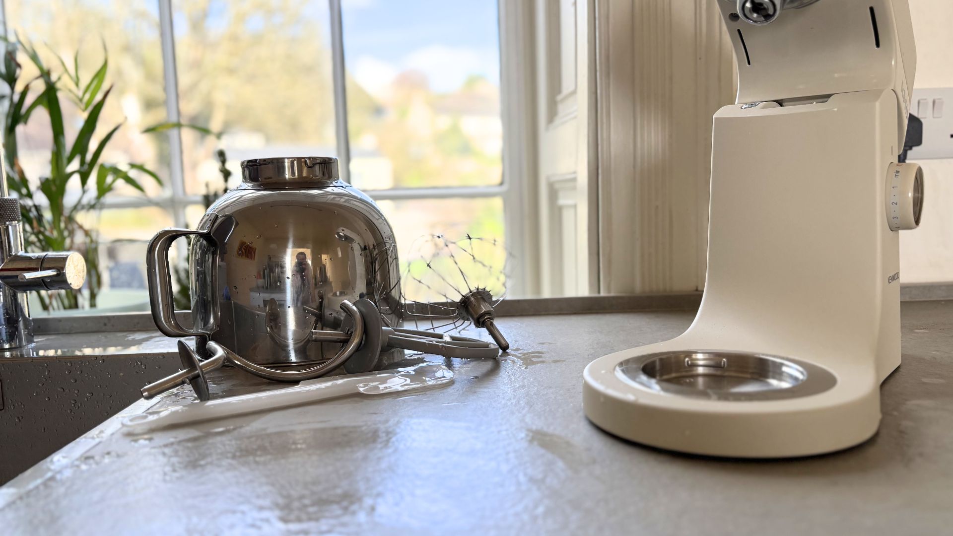 Testing the Kenwood KMix Stand Mixer in our kitchen